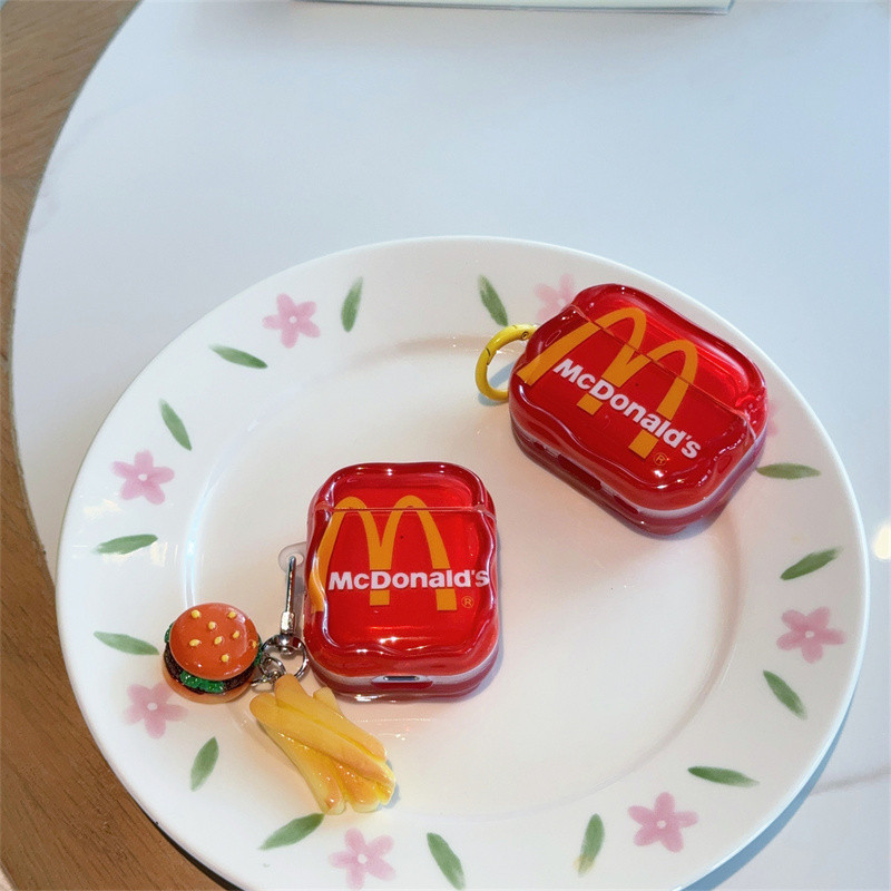 สีแดง M หมายเหตุสําหรับ Airpods 1/2 3 Pro Pro2 Airpods4 หูฟังไร้สายบลูทูธป้องกันกรณี AirPods Pro 3 4 หูฟังป้องกันกรณี
