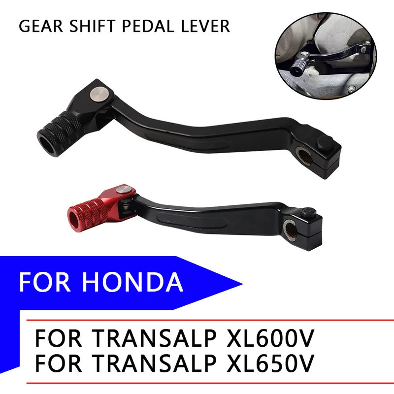 YL Motorcycle Accessories Foot Gear Shift Pedal Gear Shifter Lever For HONDA TRANSALP XL600V XL650V 