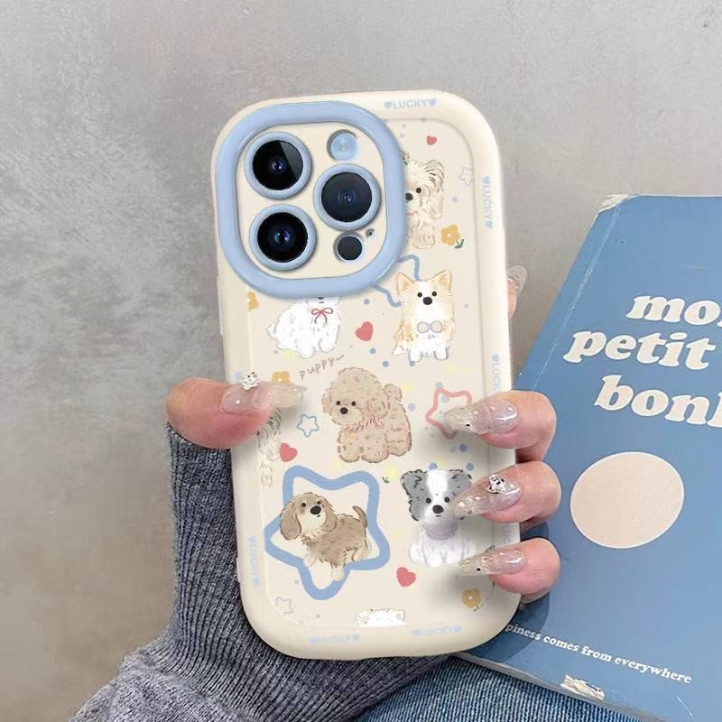 🌸SUN🌸สำหรับ iPhone 11 Pro Max  16 Plus iPhone 13 Pro Max 11 14 12 xr xs เคสโทรศัพท์นุ่มน่ารัก