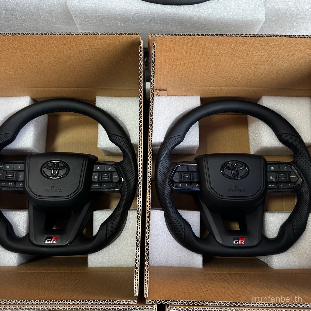 Toyota lc300 Domineering Cool Luze lc300 พวงมาลัย GR พวงมาลัยกีฬาเหมาะสําหรับ All Series Toyota รถอั