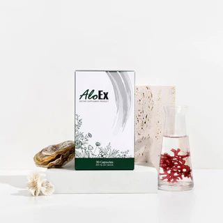 AloEx Dietary Supplement Product 30 Capsules อโลเอ็กซ์ ผลิตภัณฑ์เสริมอาหารชนิดแคปซูล.