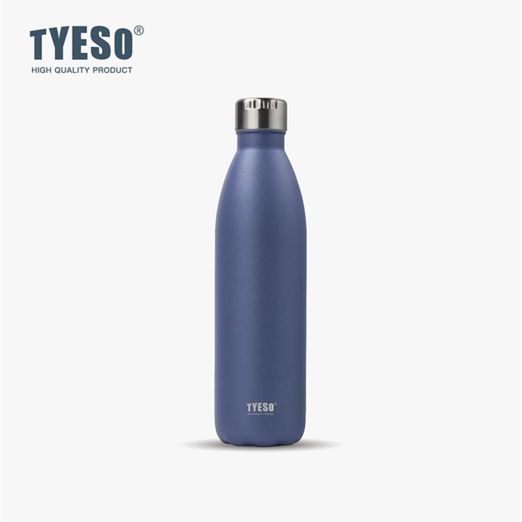 TYESO COLA ขวดน้ำสแตนเลส 304 ทรงขวด ขนาด 750 และ 1000 มล. เก็บอุณหภูมิได้ทั้งร้อนและเย็น - รูปที่ 6