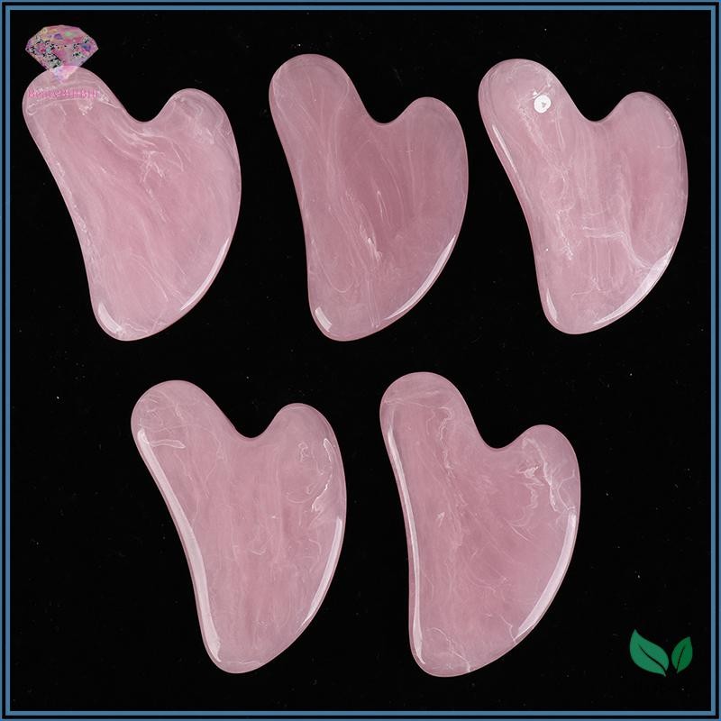Heabety 1 ชิ้น Guasha ขูดนวด Scraper เครื่องนวดหน้าฝังเข็ม Gua Sha Board ใหม่