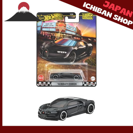 【จากประเทศญี่ปุ่น】 Hot Wheels Boulevard '16 Bugatti Chiron ride-on toy miniature car from 3 years ol