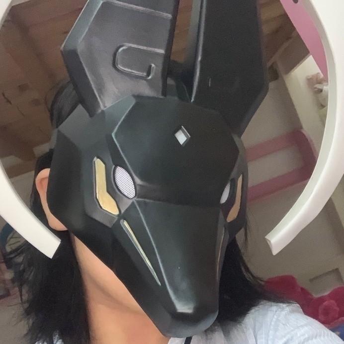 Sky Light พบกับ Anubis cos Mask สามารถส่องสว่างจัดส่งฟรี cos Props สองมิติ