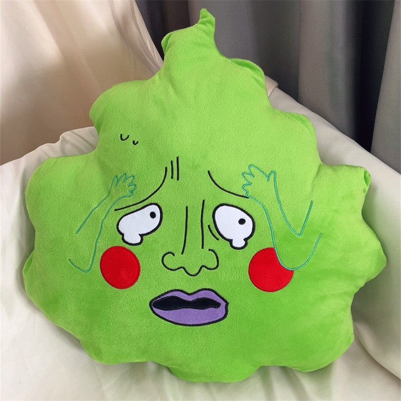 Mob Psycho 100 Dimples รูปของเล่นตุ๊กตา Mobu Saiko Hyaku การ์ตูนยัดตุ๊กตาเบาะหมอนของขวัญสําหรับเด็ก