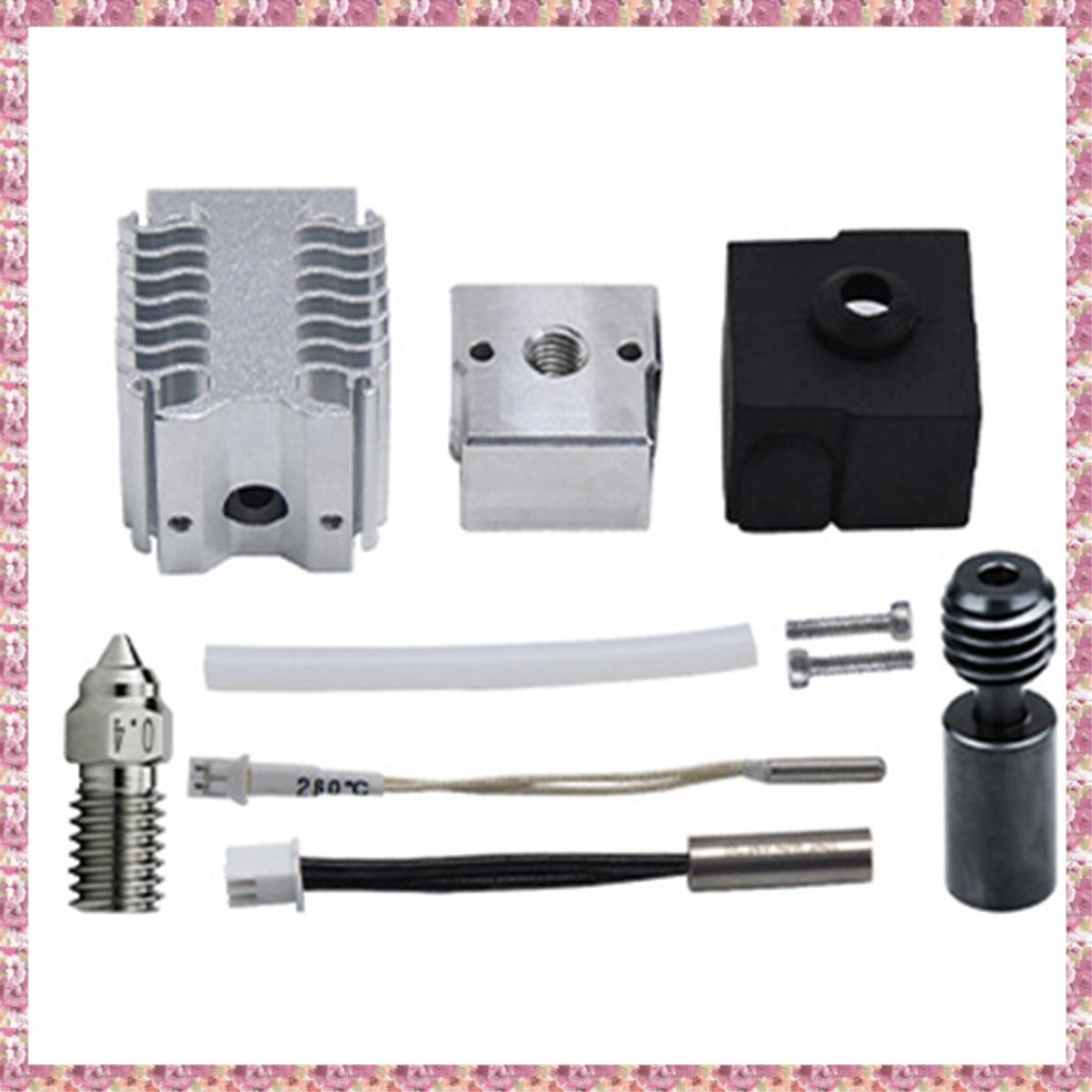[VCR] สําหรับ -3-V3 SE Hotend ชุดหัวฉีดคอนาโน 0.4 มม.หัวฉีด 24V 40W บล็อกความร้อน Extruder Hotend ชุ