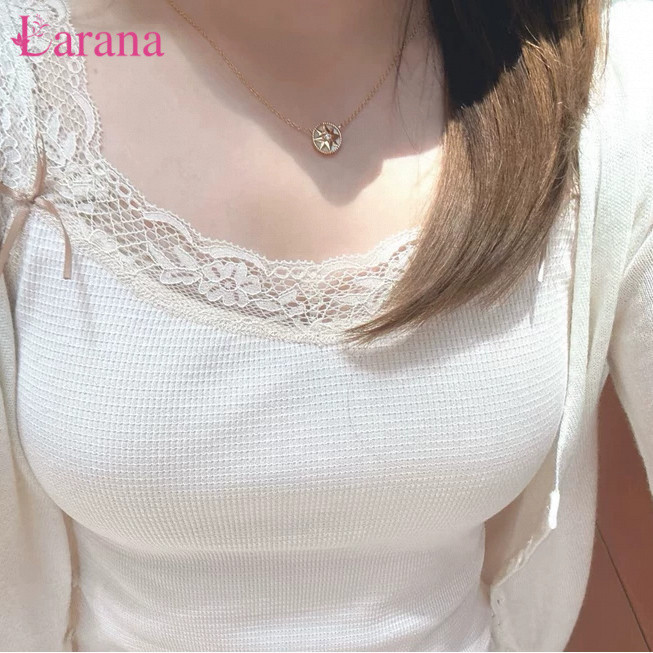 D เข็มทิศแบรนด์ แปด Awn Star สร้อยคอจี้เรขาคณิต, 18K Rose Gold Plated ทองแดงงูกระดูกโซ่