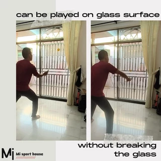 Mi Ball - Badminton Wall Training Latihan Dinding, ลูกขนไก่เทียม, Manmade Shutllecock, T ball