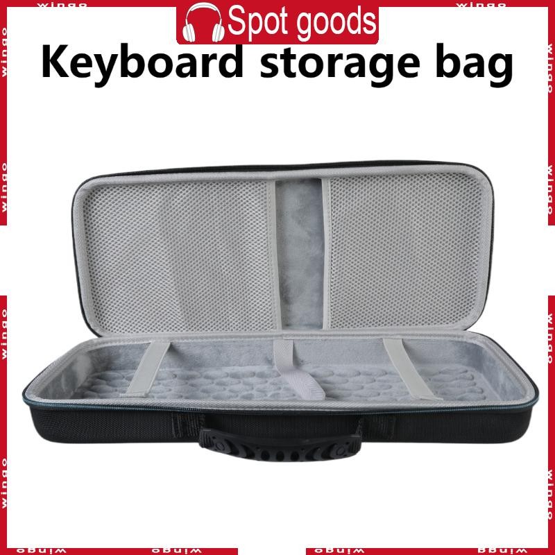 WIN กระเป๋าพกพาทนต่อแรงกระแทกสําหรับ AULA S98 S99 คีย์บอร์ดกล่องป้องกัน