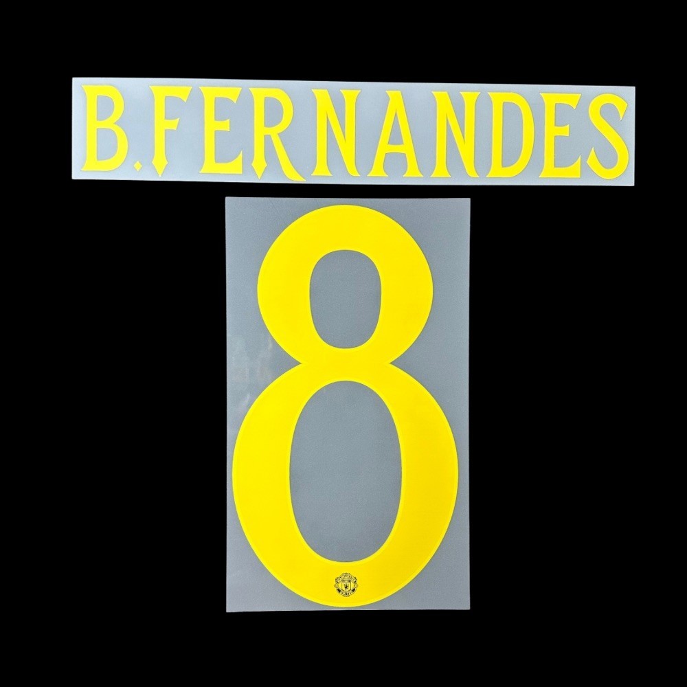 อย่างเป็นทางการ B.FERNANDES 8 Manchester United FC 3rd CUP 2025-26 PRINT