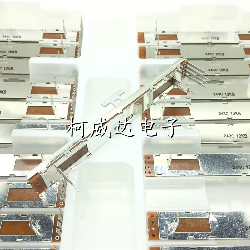 ยี่ห้อใหม่ญี่ปุ่น ALPS ตรงเลื่อน Potentiometer 10KB Allen Hesai ผสมสถานี Clipper ไม่มีมอเตอร์ 4 Pins - รูปที่ 3