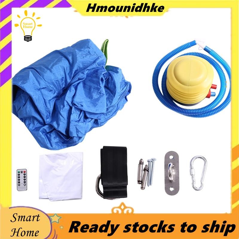 Light Up Kids Pod Swing Seat,Therapeutic Sensory Swing,Hug เพดาน Snuggle Swing, ปรับเปลญวนผ้า