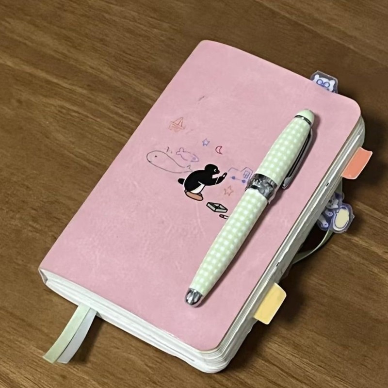 Stat หนังโน้ตบุ๊ค 100 Pages ริบบิ้นบุ๊คมาร์ค Travel Writing Journal กระเป๋า Memopad สําหรับนักเรียนผู้ใหญ่ Note ถ่ายภาพวาด