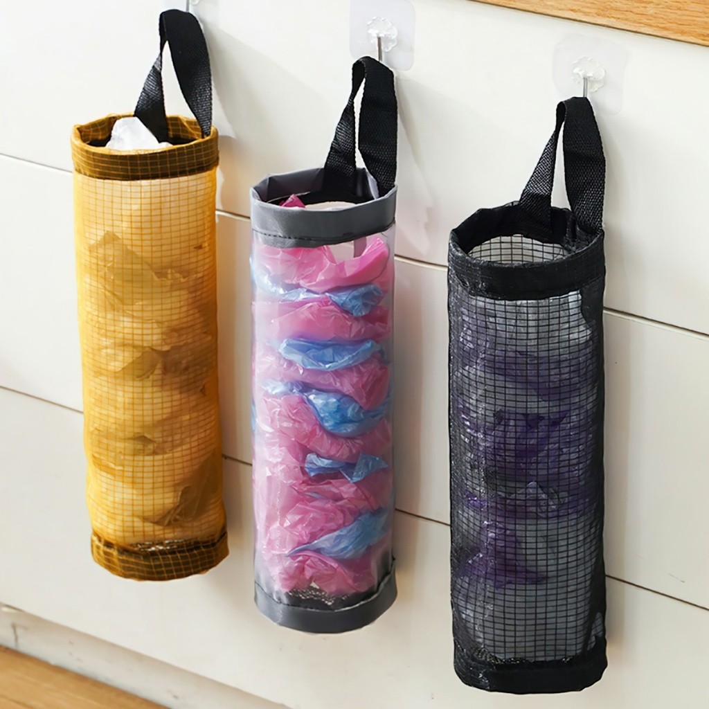 ถุงตาข่ายติดผนังท่อยาวสําหรับถุงพลาสติก NA888