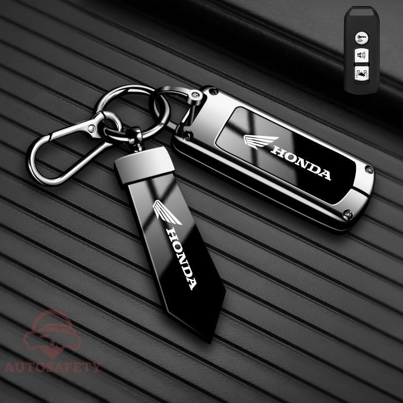 สังกะสีอัลลอยด์รถ Remote Key สําหรับ Honda Forza 250 350 X-ADV 750 SH150i SH300 150 PCX 125 SH125 JpADV150 2020 2021, Key Protector Fob ฝาครอบพวงกุญแจ