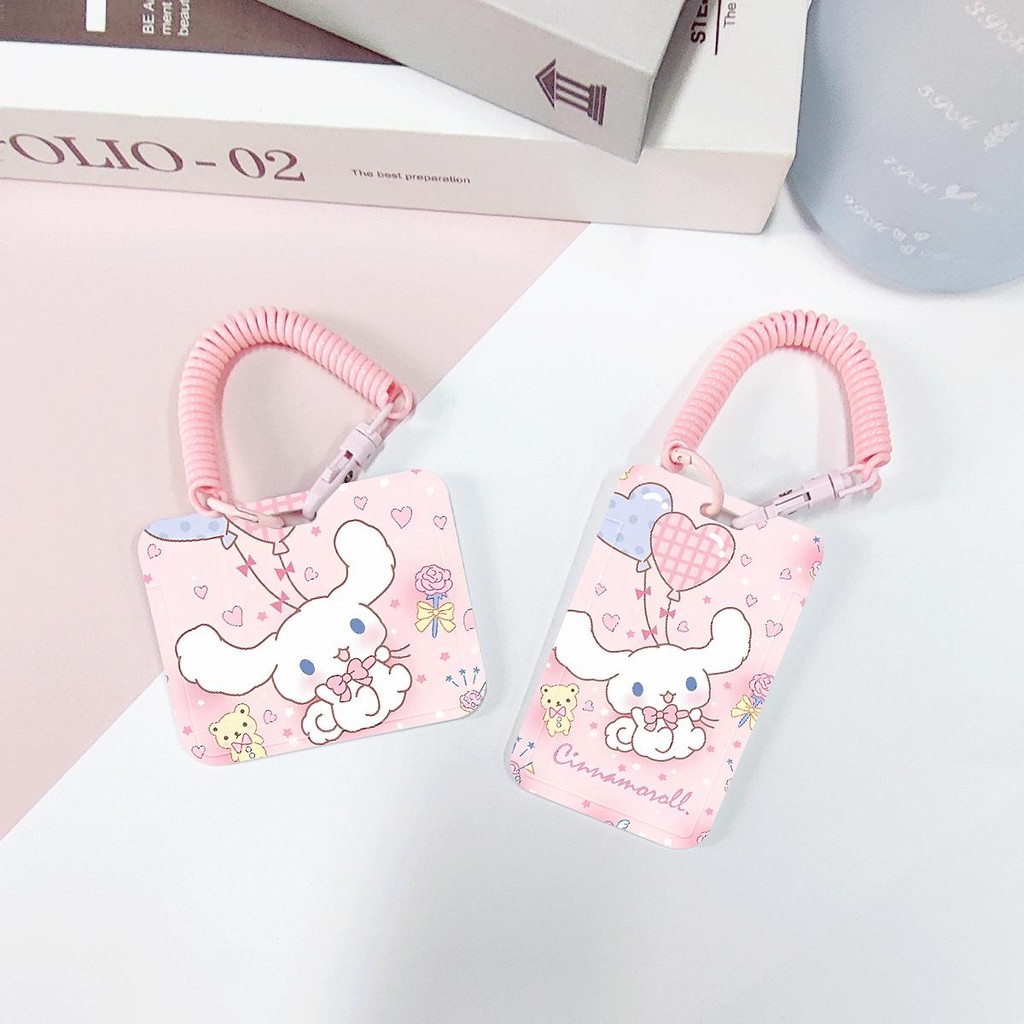 SANRIO ชุดการ์ดน้ํา/บัส Hello Kitty ฝาครอบป้องกัน รหัส สําหรับบัตรนักเรียน/อาหาร/เข้าค