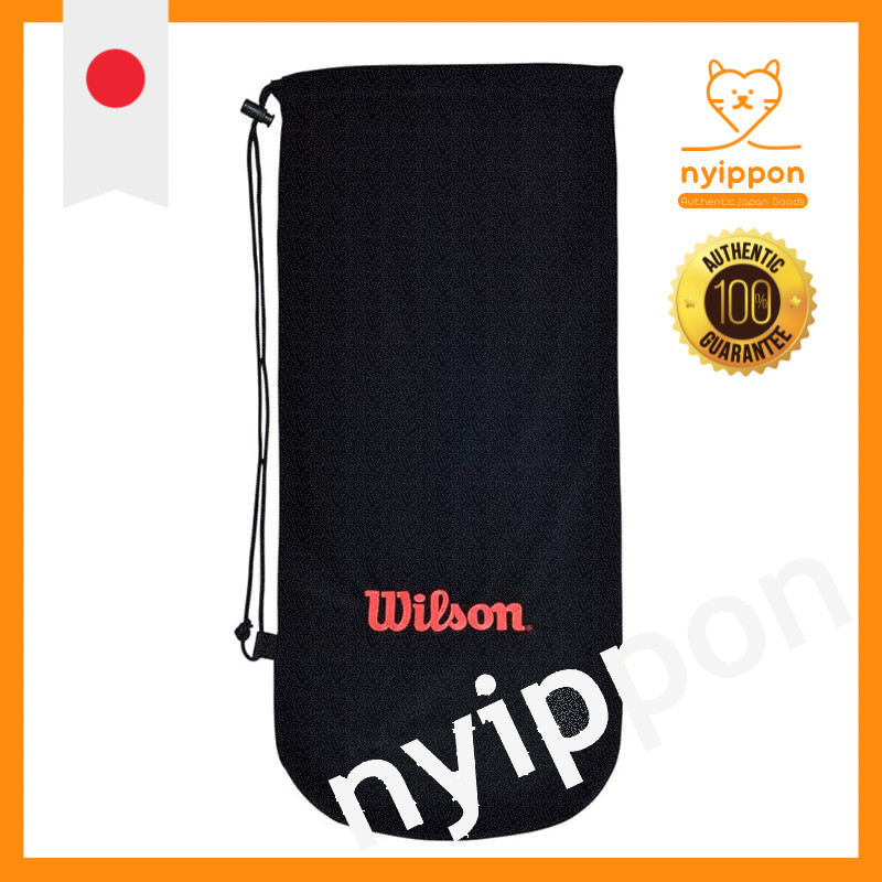 [Wilson] Tennis Badminton Racket Bag RACKET SOFT COVER Black