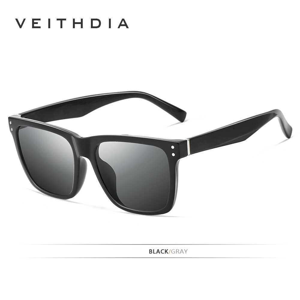 1CLICK2BUY VEITHDIA แว่นกันแดดโพลาไรซ์ UV Classic - V7018