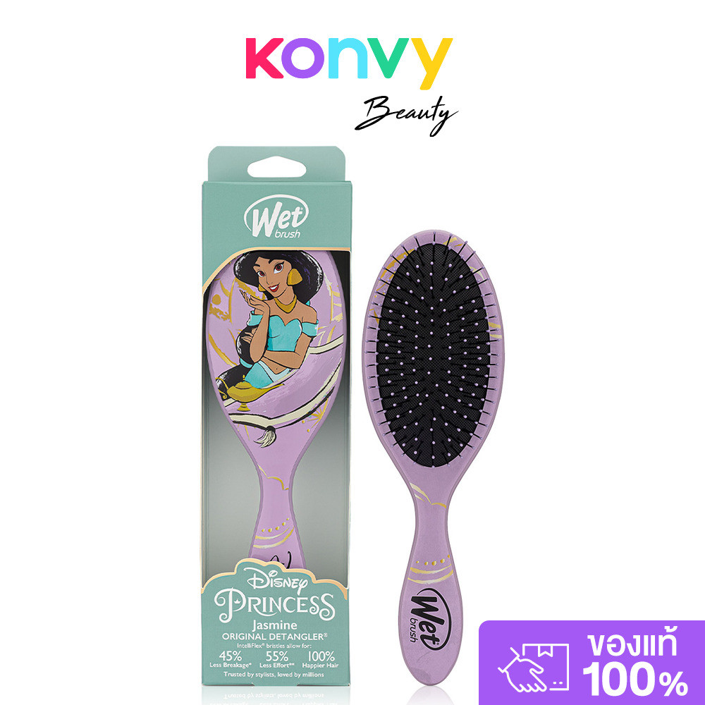 Wet Brush Disney Elegant Princess 1pc เว็ทบรัช หวีแปรงขนาดมาตรฐาน ลายเจ้าหญิงดิสนีย์.