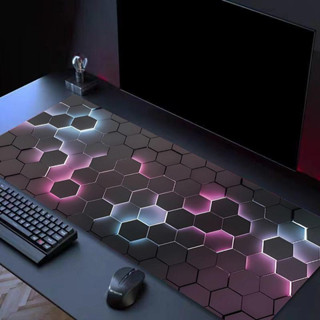 แผ่นรองเมาส์สําหรับเล่นเกมระดับพรีเมียม (สูงสุด 90x40 ซม.) -…