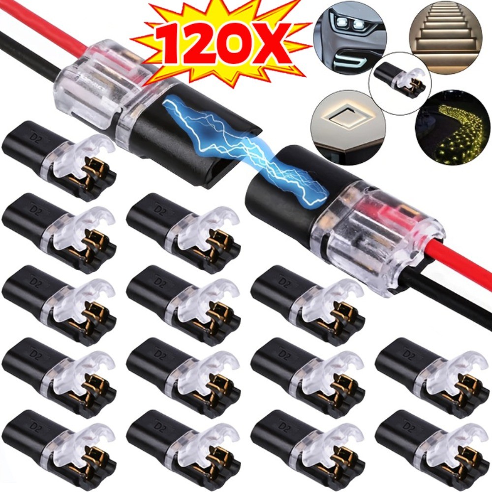 ขั้วต่อสายไฟกันน้ำ Waterproof Wire Connector สำหรับงานไฟฟ้า สายรถยนต์ และติดตั้งสายเคเบิล