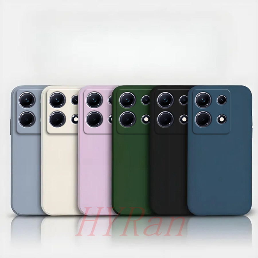 Infinix Note 30 5G เคสโทรศัพท์ซิลิโคนสีทึบ YT