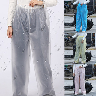 Intelscore 💧💧กางเกงกันฝนใสสำหรับผู้ใหญ่สำหรับฤดูฝน กางเกงกัน…