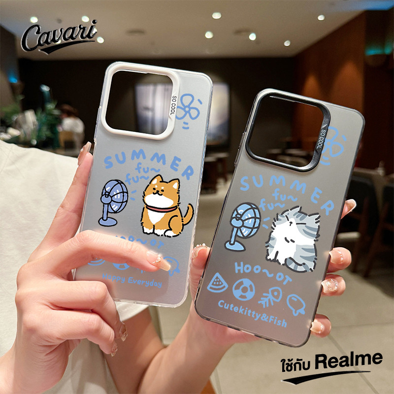 เคสโทรศัพท์ Realme C53 C35 C20 C30 C55 C12 C11 C51 C21 6i 5 8i 7i C15 C67 C25 C25Y สัตว์น่ารักฤดูร้อน โทรศัพท์ จัดส่งจาก
