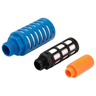 PSL ตัวเก็บเสียง พลาสติก 1หุน-8หุน Plastic Silencer PSL 1/8”-1” ตัวลดเสียงลม ข้อต่อเก็บเสียง ข้อต่อลม G1/8 G1/4 G3/8 ...