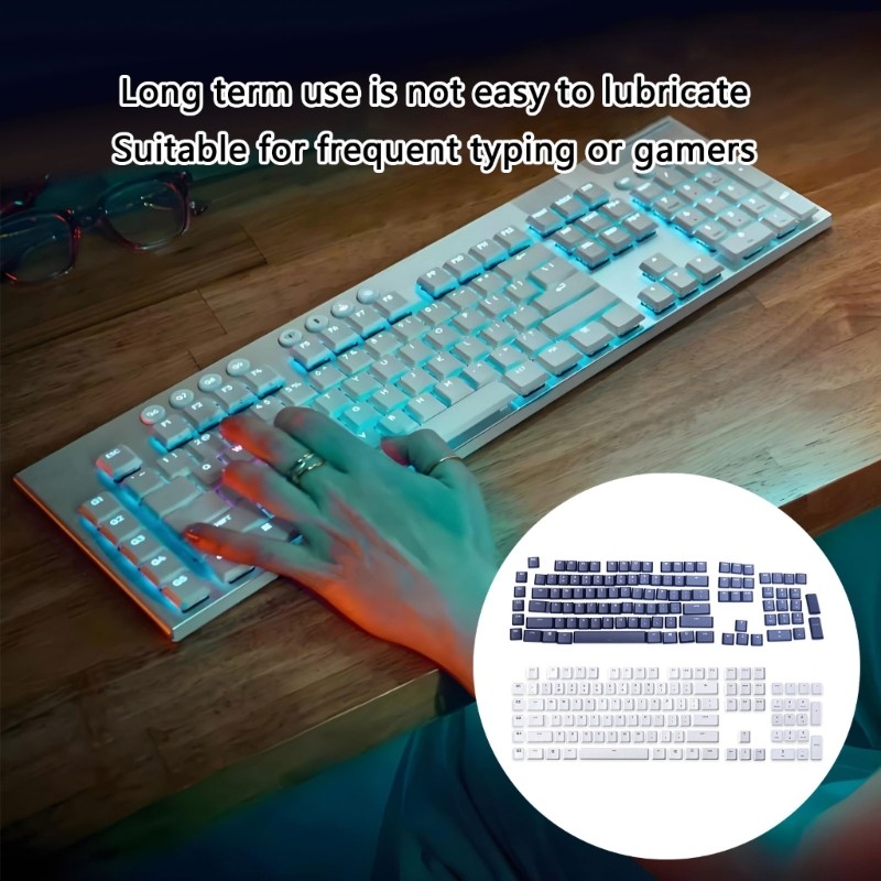 Zuo Optimized Keycaps Scratch Proof HasslFree การบํารุงรักษาสําหรับ G915 G913 คอมพิวเตอร์