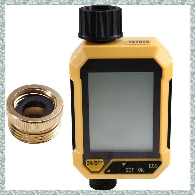 [h5bl3j6wj.ph] Smart Garden Watering Timer with LCD, Automatic 99-Minute Timing, และ 1-30 วัน Rain P