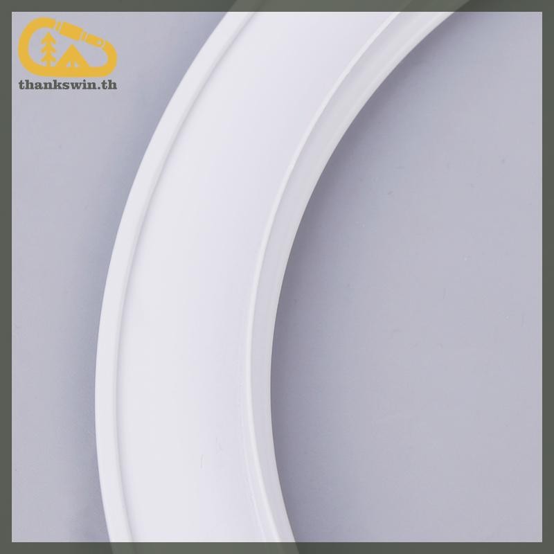 Thankswin LED Downlight Spotlight วงเล็บขาตั้งอะแดปเตอร์โคมไฟ Shade แหวนรูขยายสีขาวกรอบด้านนอกตัด Remedial วงกลม th ราคา ถูกที่สุด ดีลบีเคเค แกลเลอรีภาพที่ 4