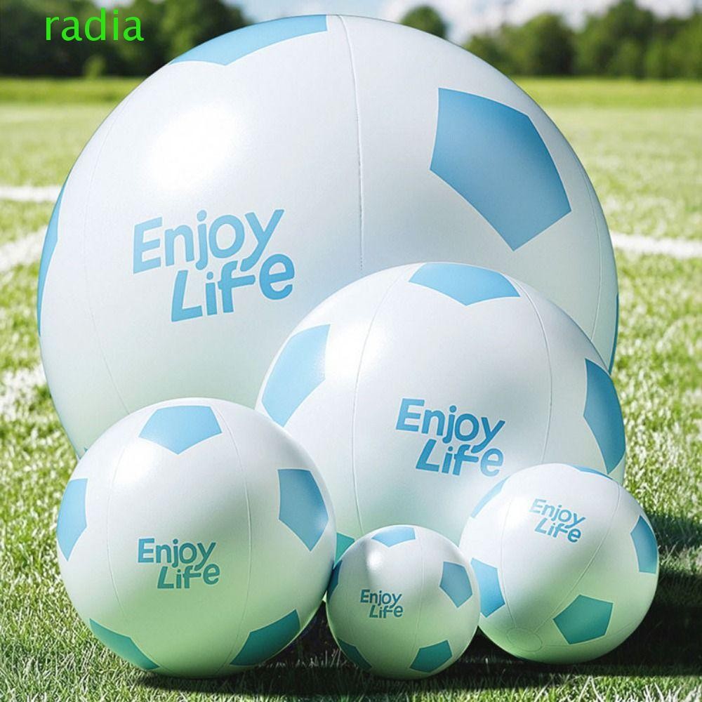 RADIANTZAP บีบลูกบอลของเล่น, ช้า Rising Interactive Toy Ball ลูกฟุตบอลเป่าลม, การฝึกอบรมอัพเกรดและ Thicken Sensory Integration Giant Inflatable บอลลูนความแปลกใหม่