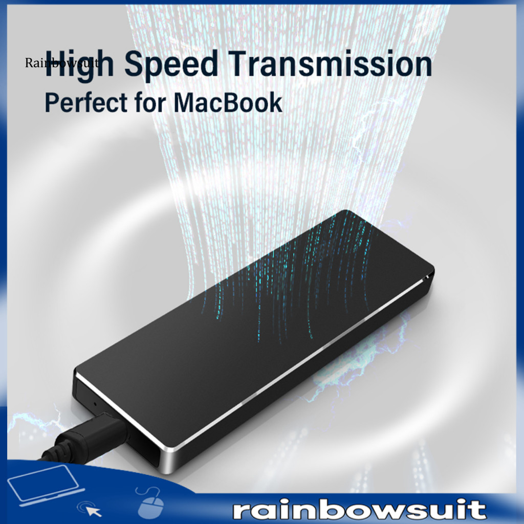 [RB] แบบพกพา Ssd Fast Data Transfer Hard Disk Ultra-fast Type-c ภายนอก Ssd ฮาร์ดไดรฟ์ 1-64tb แบบพกพา