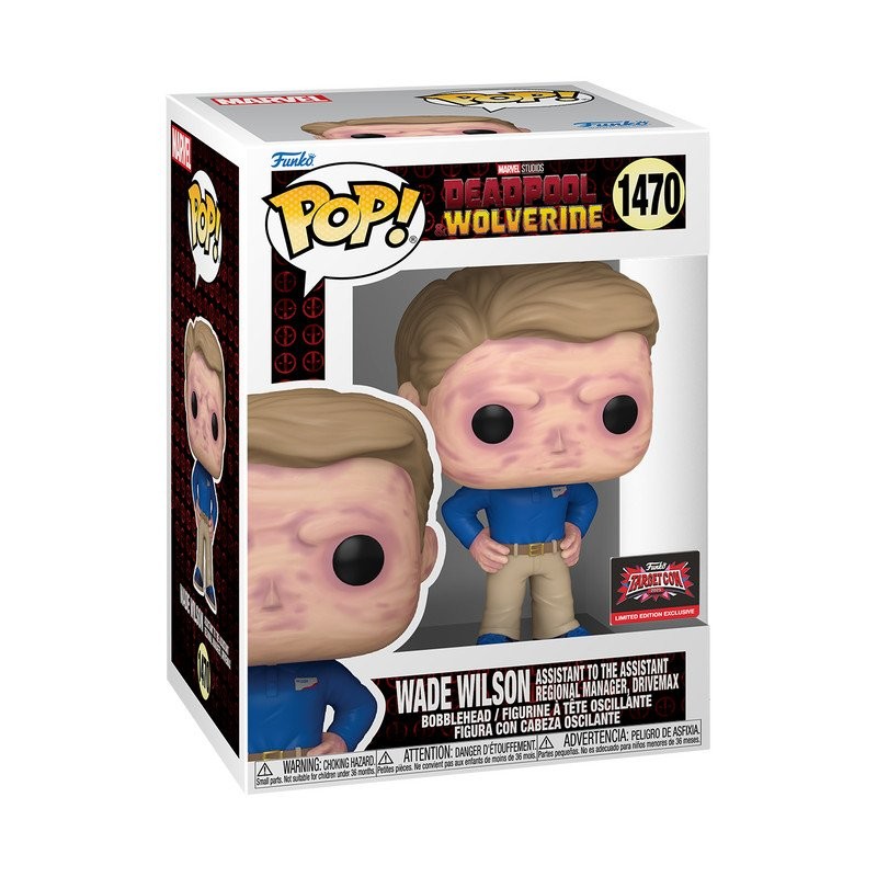 Funko POP Marvel Comics Deadpool 3 Wade Wilson การสร้างแบบจําลองทางเลือกรูปของเล่นเครื่องประดับตุ๊กต
