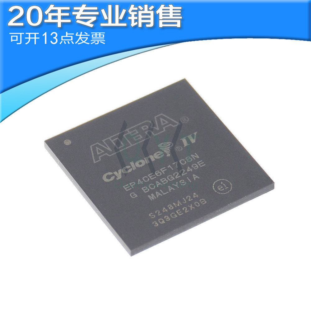 ยี่ห้อใหม่ EP4CE6F17C8N EP4CE6F17I7N FBGA-256 โปรแกรม Logic ชิป