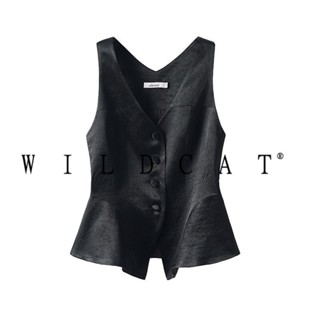 พรีเมี่ยมอะซิเตทซาตินเสื้อกั๊กผู้หญิงเสื้อกั๊กสวมใส่ด้านนอกฤ…