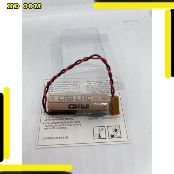สุดคุ้ม! Battery FDK FUJI CR8 LHC3V3000mh CR17450SE BR-A Battery Lithium(1ชิ้น)เจ็คสีน้ำตาล สินค้าพร