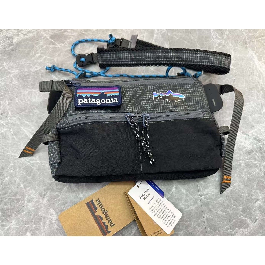 กระเป๋าสะพายข้าง Patagonia กระเป๋าสะพายผ้าไนลอนน้ําหนักเบา