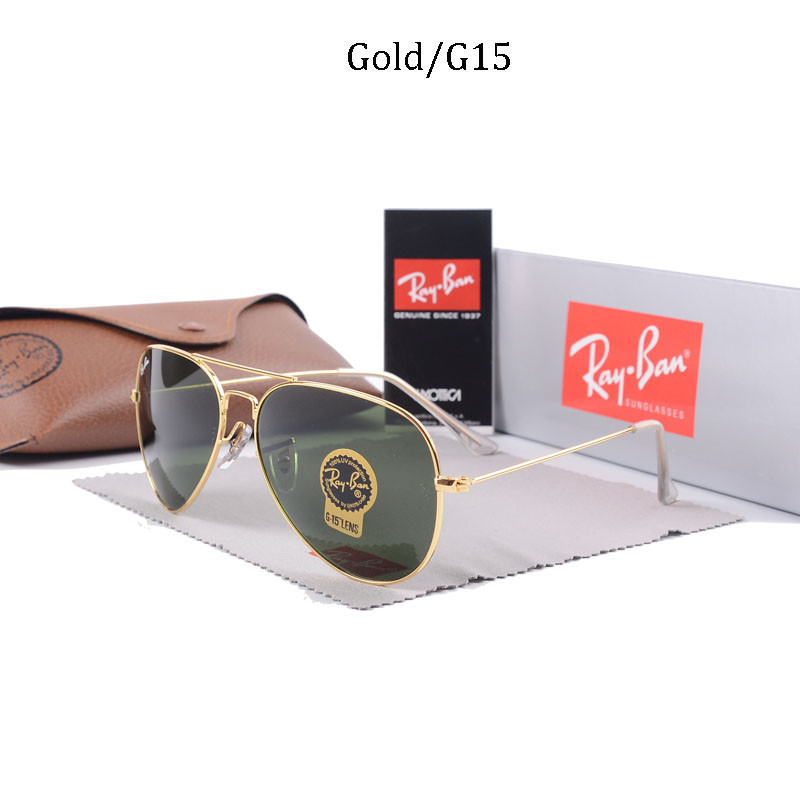 3025 Pilot Glass Toad Mirror Glass Lens Mens High Quality