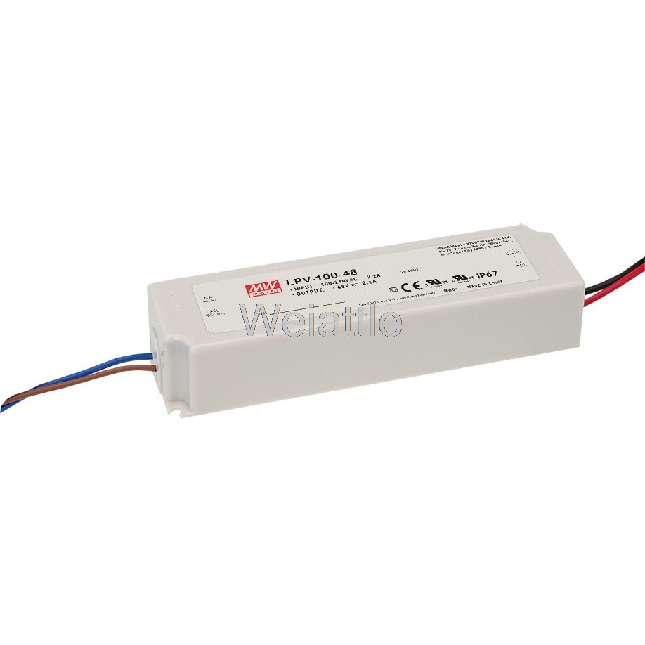 ⁑MEAN WELL original LPV-100-24 24V 4.2A meanwell LPV-100 24V 100.8W Single Output LED Switching Powe