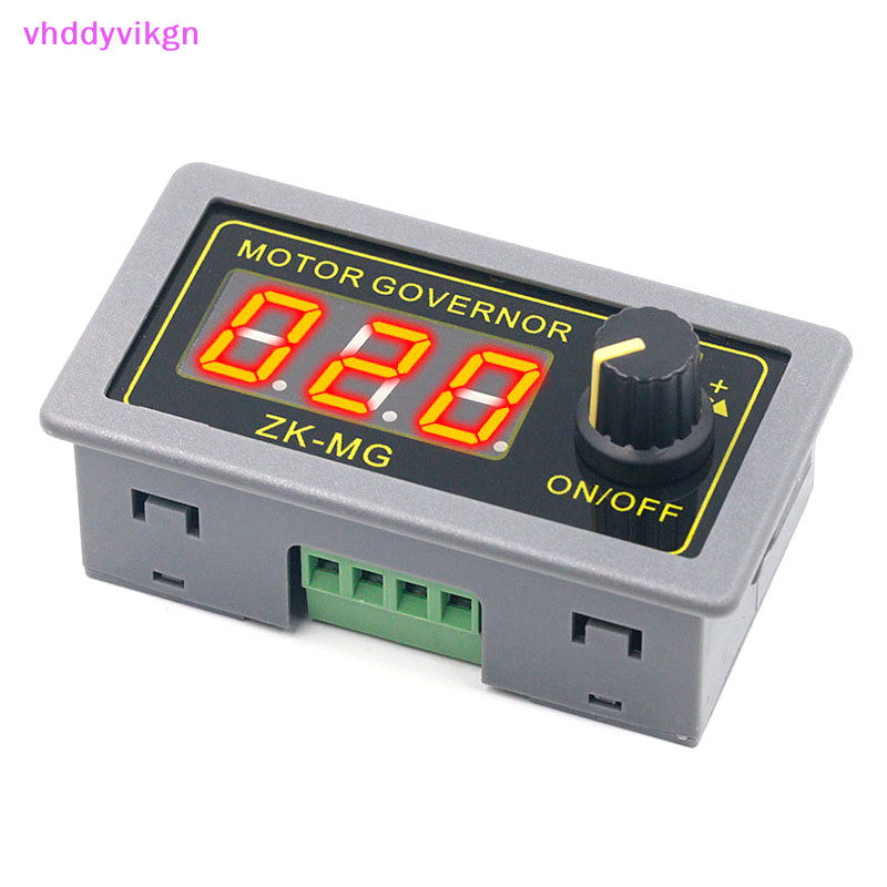 VHDD 5-30V 12v 24v 5A มอเตอร์ Controller PWM ความเร็วดิจิตอลจอแสดงผล Encoder ความถี่ MAX 15A ZK-MG TH