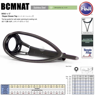 ปลายไกด์ Fuji F-BCMNAT สี Frostrd Dark-Gray I ALCONITE RING