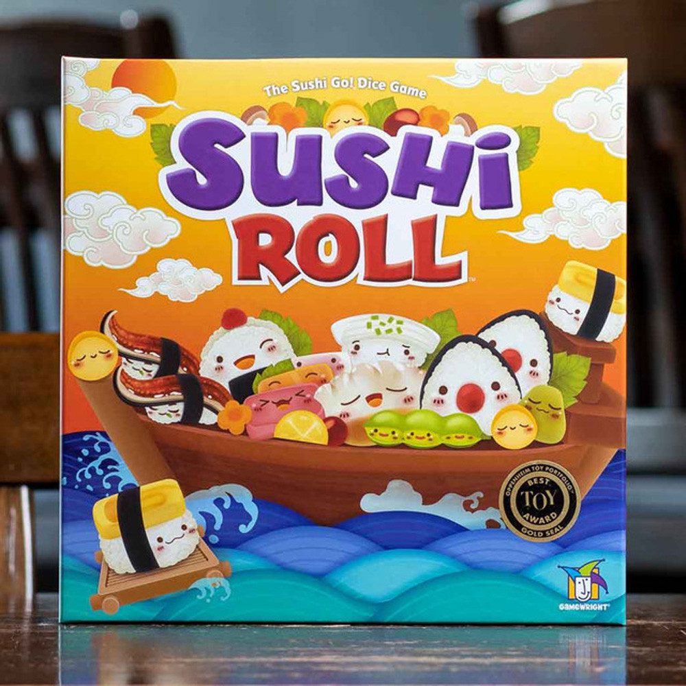 Board Game Sushi Roll The Sushi Go! Dice Game เกมกระดานซูชิโรลเดอะซูชิโก! เกมลูกเต๋า