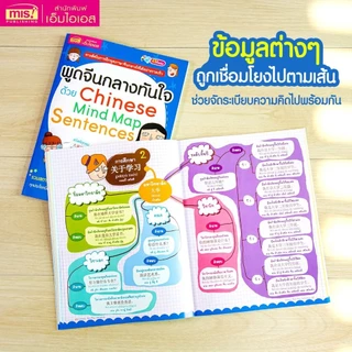 หนังสือพูดจีนกลางทันใจด้วย Chinese Mind Map Sentences