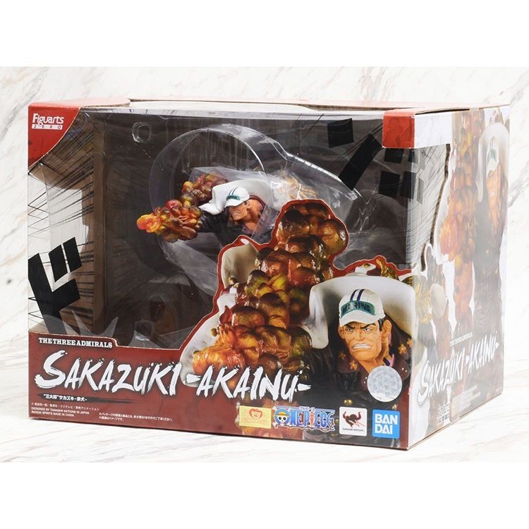 Bandai One Piece Figuarts ZERO Super Fierce Battle Navy Three Generals Sakaski Akainu Aokiji