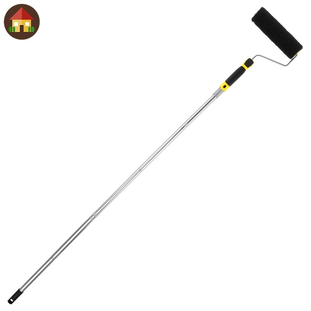 Drywall Compound Roller 9 นิ้ว Drywall Texture Roller แปรงลูกกลิ้ง Drywall พร้อมที่จับ Ergonomic SHO