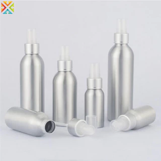 30ml/50ml/100ml/120ml/150ml/250ml อลูมิเนียมขวดสเปรย์ที่ว่างเปล่า Mini Travel รีฟิลน้ําหอมคอนเทนเนอร์เครื่องสําอาง Sprayer Atomizer