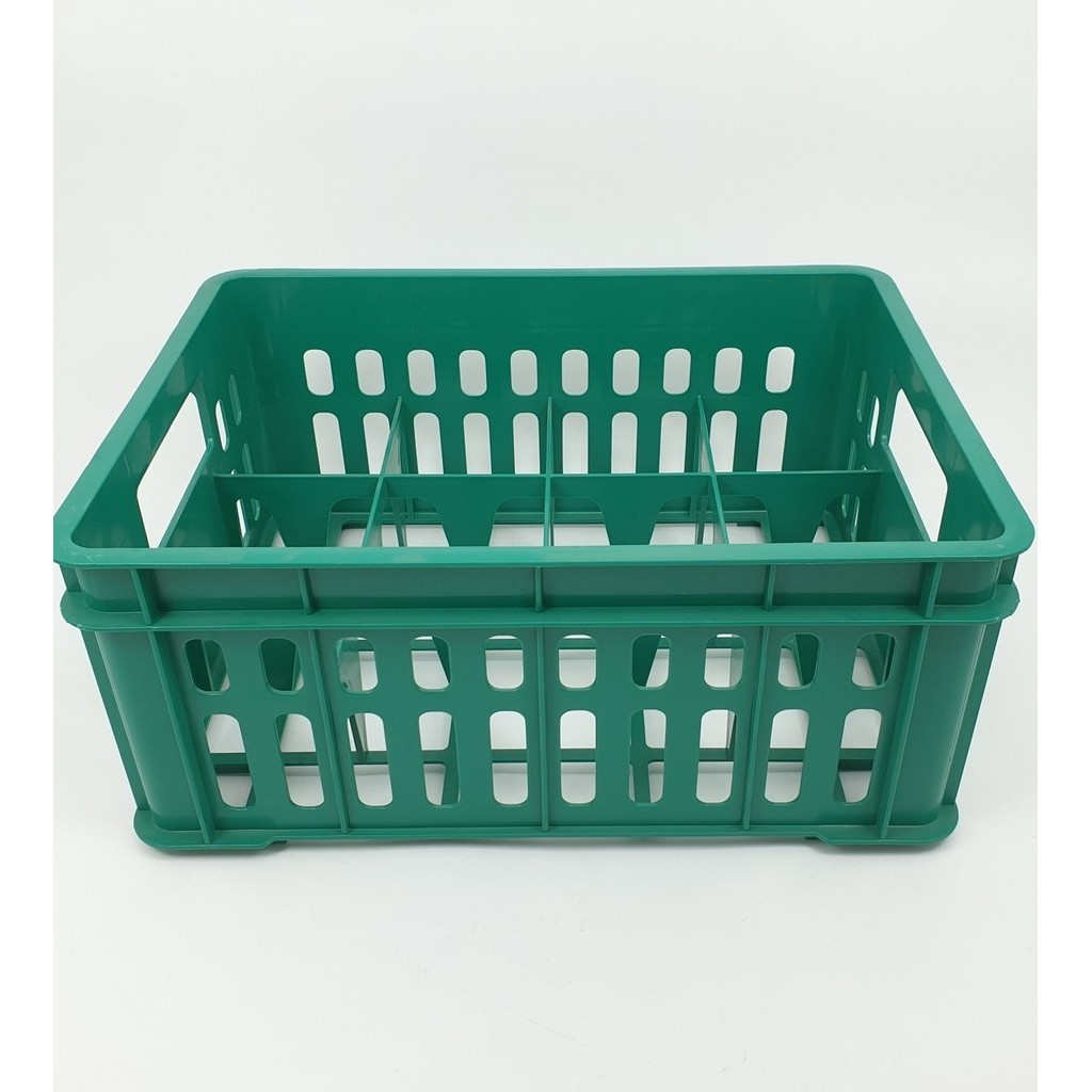 closeofficalshop NAM NGAI HONG ลังแก้ว 12 ช่อง/B สีเขียว สินค้าดีมีคุณภาพ